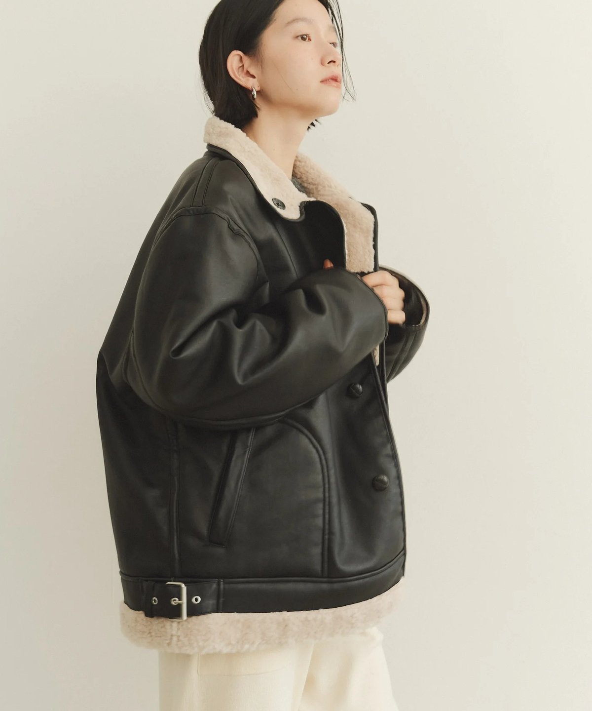 boa x fake mouton (reversible blouson)〈送料無料〉 |  