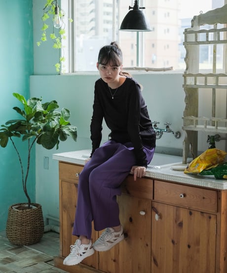 power net sheer pullover/4color