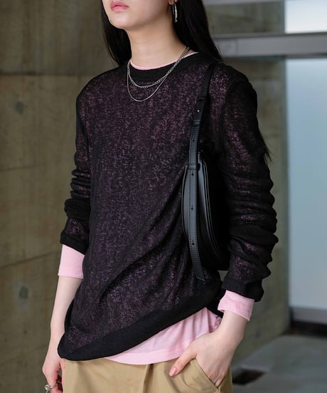 sheer knit/2type/5color