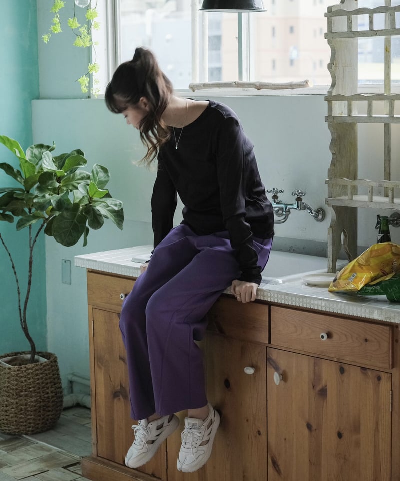 curve sweat pants/4colors/2size | F A S H I R U curve sweat pants/4colors/2size | F A S H I R U