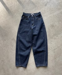 curve denim pants/2color/2size（setup対応）
