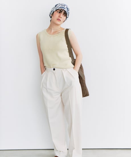 stone wash rib tank top
