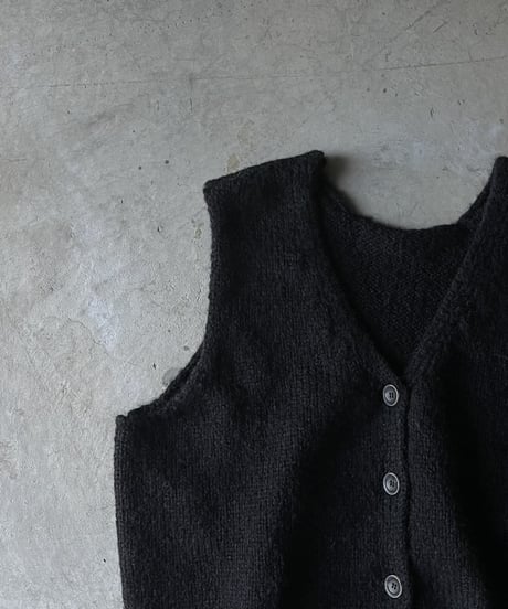 front button vest/2color