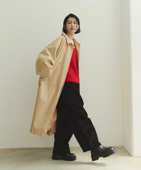 awesome soutien collar coat/3color