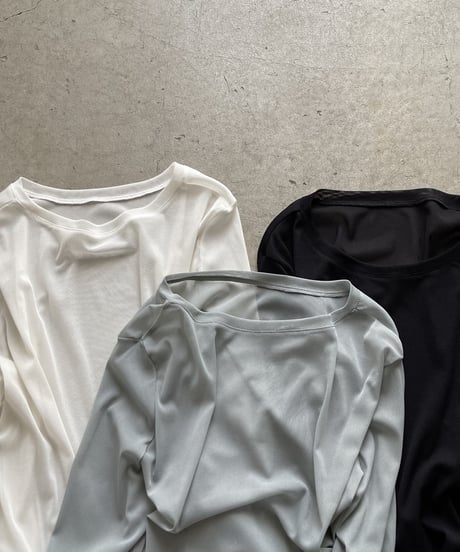 power net sheer pullover/4color