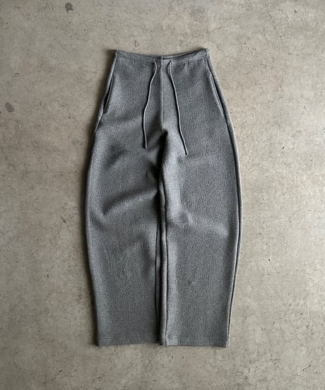 【FINE】low west bulky curve sweat pants/3size