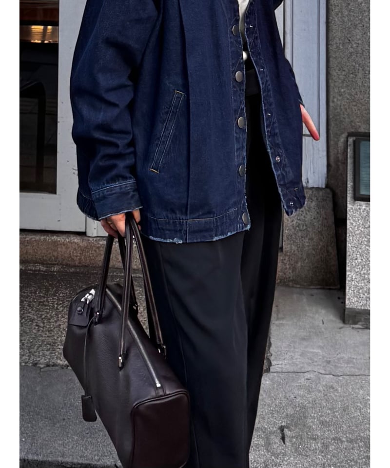 Pre-order】V neck denim jacket | F A S H I R U