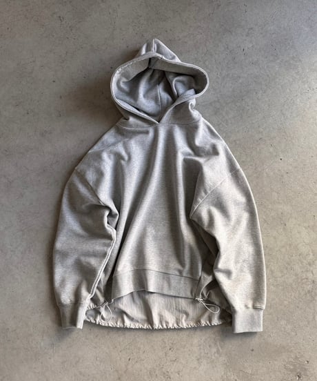 back switching sweat hoodie/2color