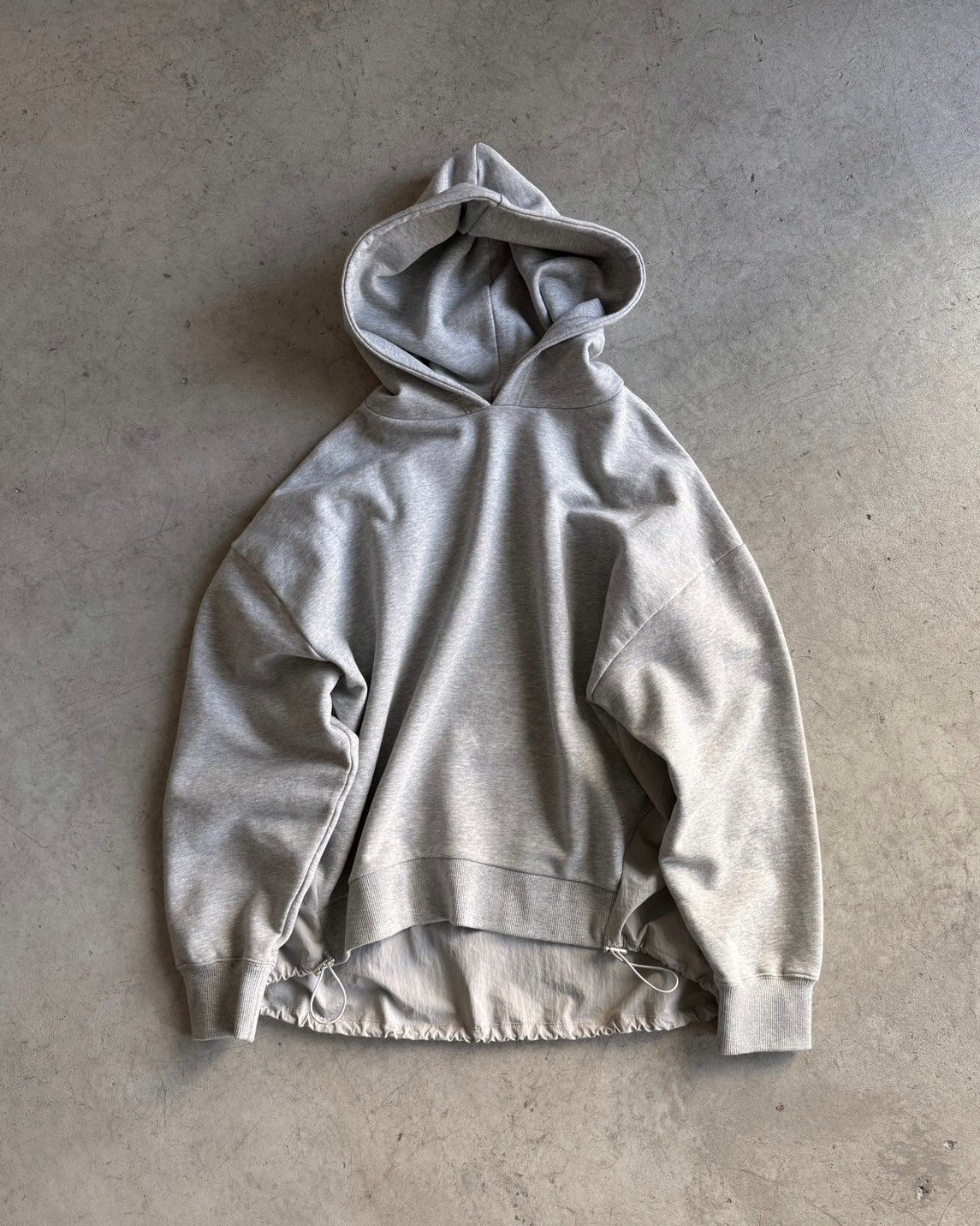 back switching sweat hoodie/2color | F A S H I R U back switching sweat hoodie/2color | F A S H I R U