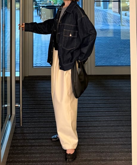 oversized denim jacket/2color（setup対応）