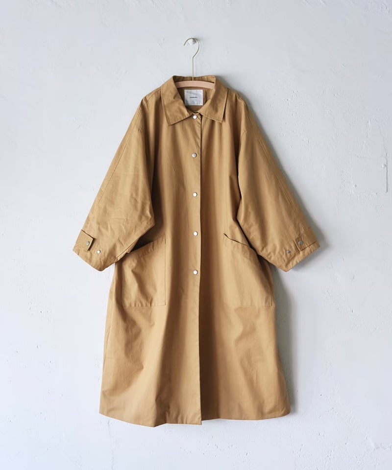 soutien collar coat -middle-【綿100%】 | F A S H I