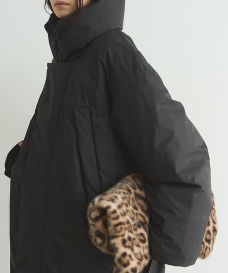 ＜予約販売＞long puffer overcoat/3color