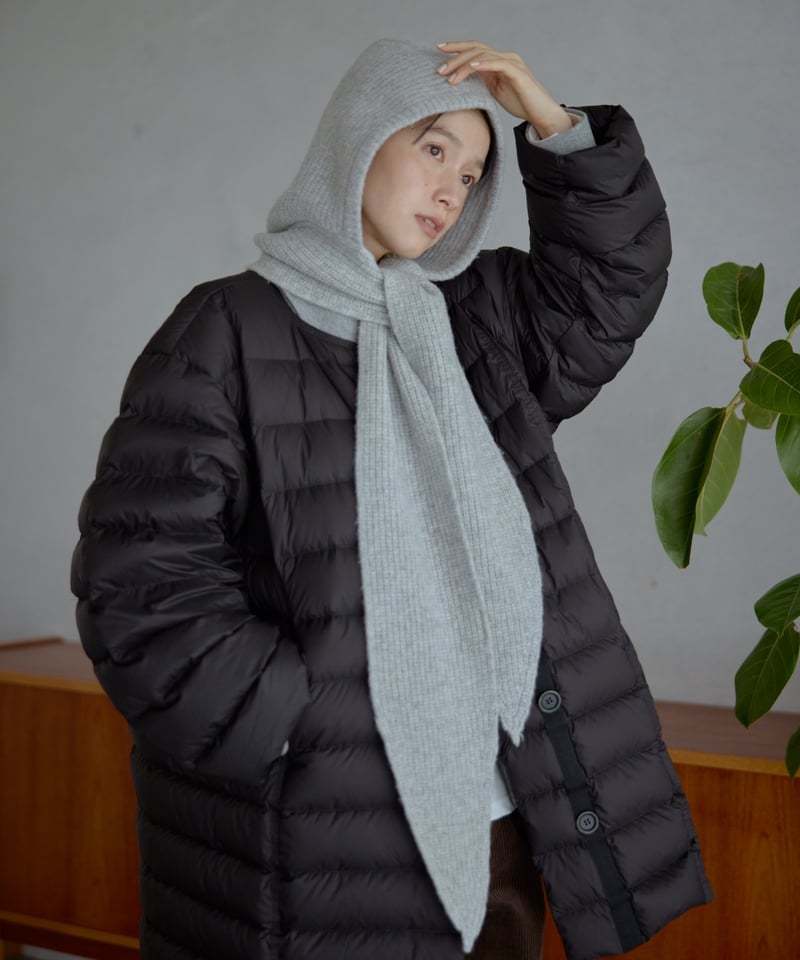 knit hood muffler/3color | F A S H I R U