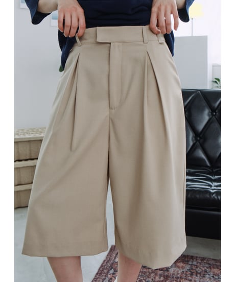 tailored half pants