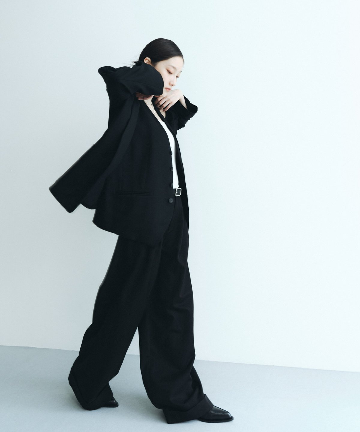 FINE】tencel colorless jacket＜送料無料＞ | F A S H I