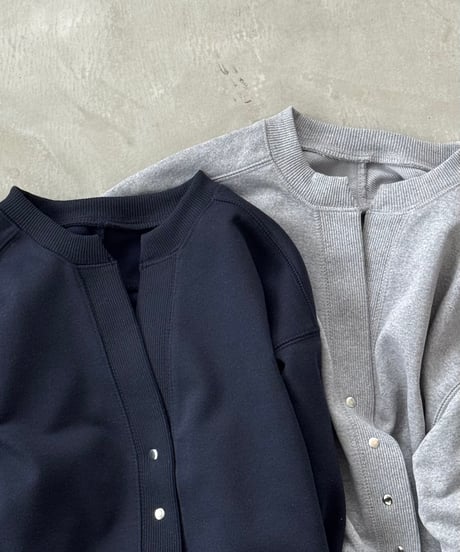 v neck casual cardigan / 2color