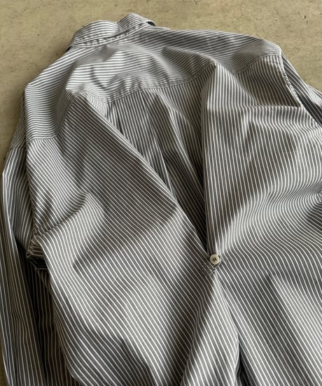 【FINE】center twist gather shirt OP