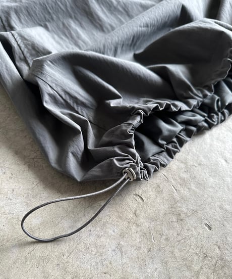 nylon drawst set up（vest × skirt )