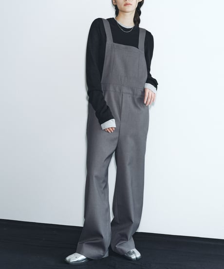 【FINE】minimal suits salopette/3size