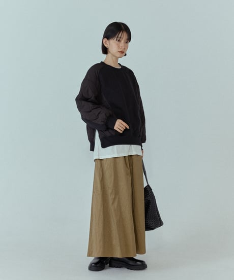 quilted docking pullover/2color