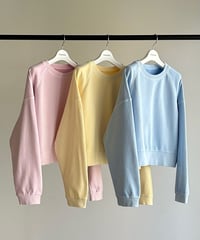 vintage soft color sweat/3color