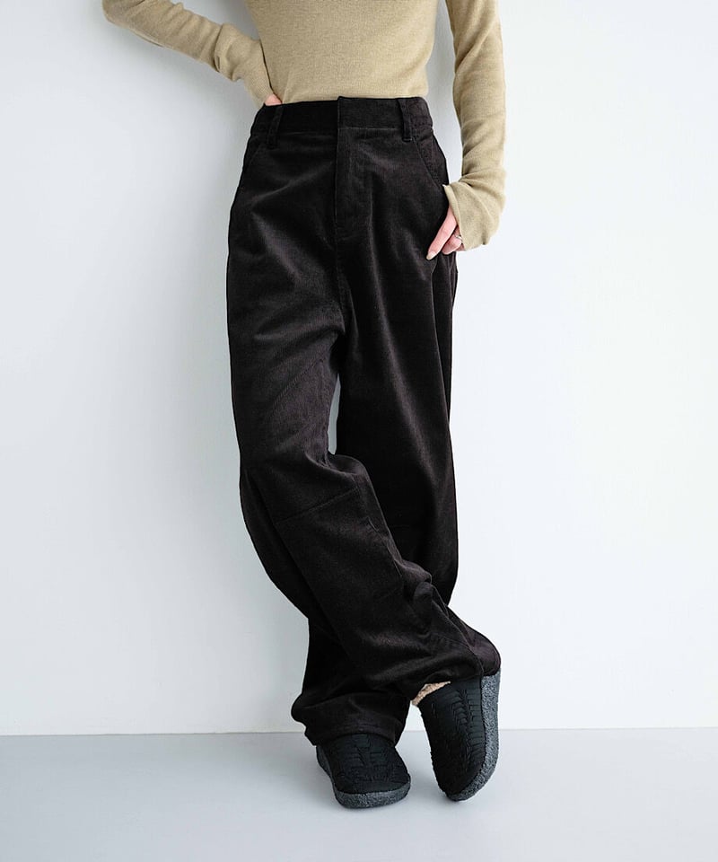 corduroy cocoon pants/3colors/2size | F A S H I...