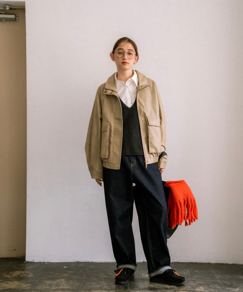 Something fashiru バギーフィット　デニムパンツ　サイズ2 予約】［FASHIRU × SOMETHING］baggy fit Jeans(Japan