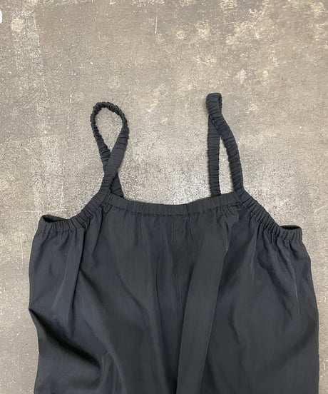 ruched strap jumpsuit