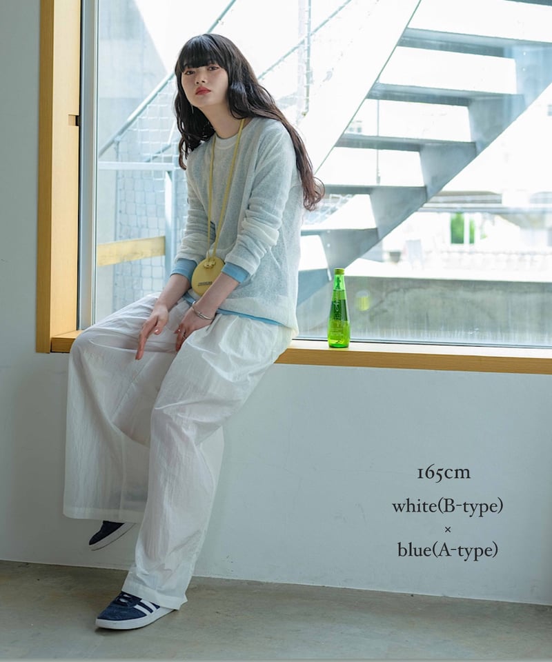sheer knit/2type/5color | F A S H I R U