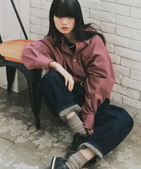 bias pocket check shirts(lightweight)/2color