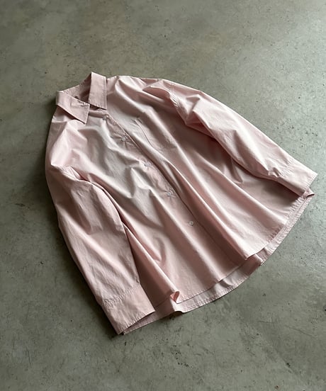 oversize shirt （white/yellow/pink）/3color
