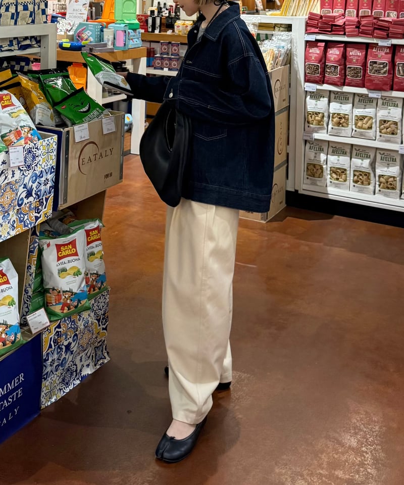 oversized denim jacket/2color（setup対応） | F A S
