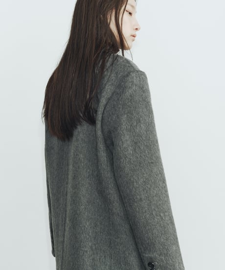 【FINE】wool chesterfield coat/2color