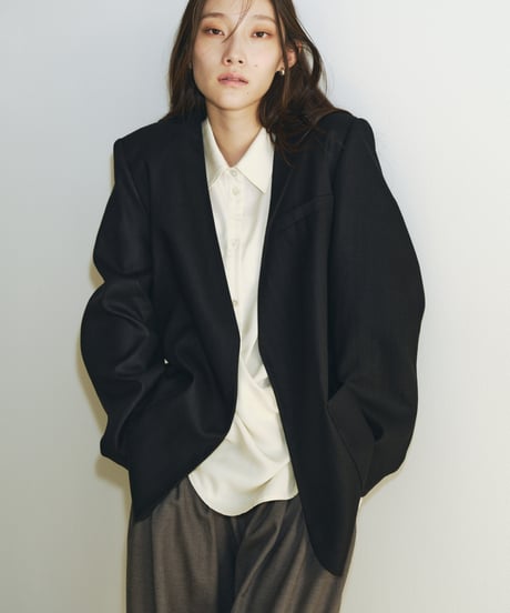 【FINE】smooth waist shape shirts