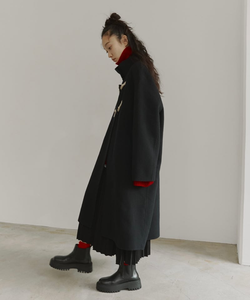 未使用　FASHIRU duffle wool coat ファシル　コート duffle wool long coat/2color | F A S H I R U