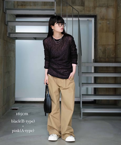 sheer knit/2type/5color