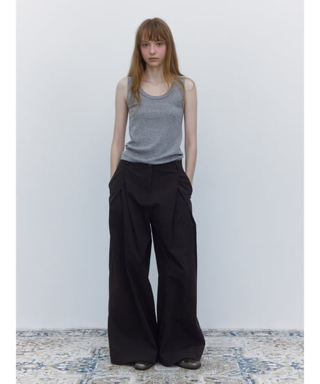 transform tuck pants/2color/3size（セットアップ対応）