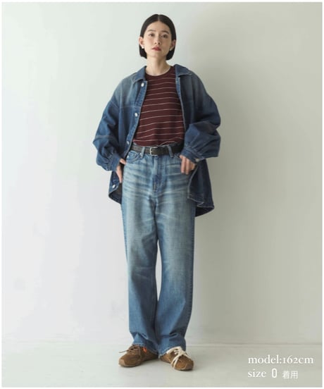 ［FASHIRU × SOMETHING］baggy fit Jeans(Japan made)/3size/3color