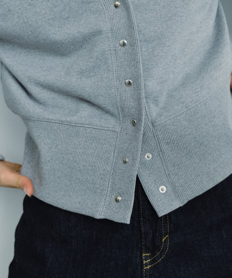 v neck casual cardigan / 2color