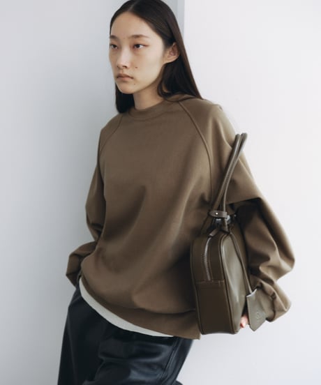 【FINE】tencel blend raglan pullover（setup対応) /2color
