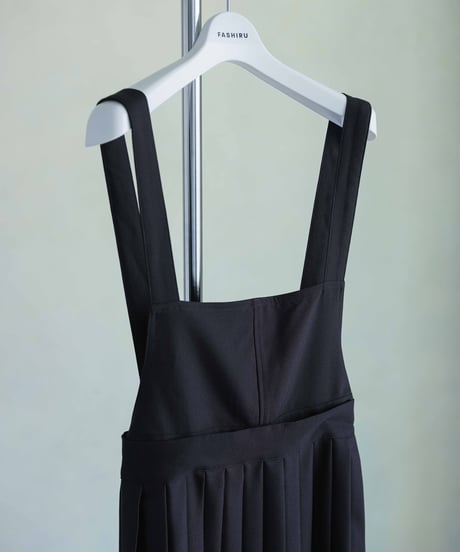 2way pleated jumper skirt/2size