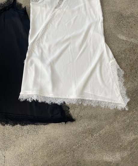 asymmetrical lace camisole