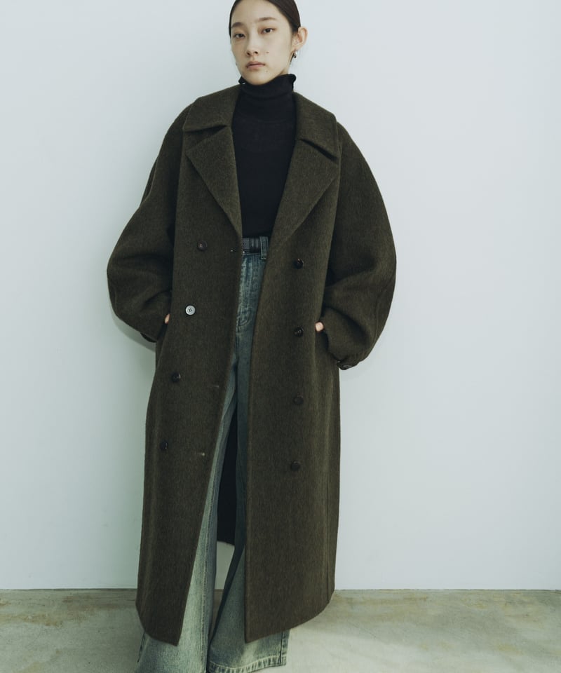FINE】wool alpaca long coat | F A S H I R U