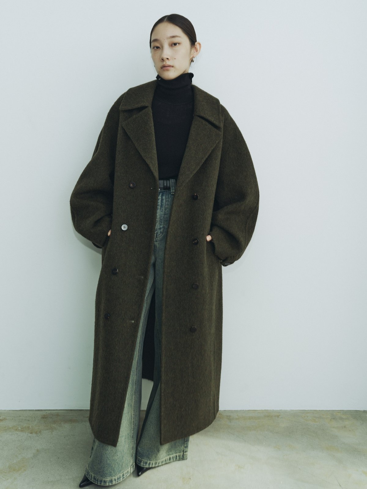 FINE】wool alpaca long coat | F A S H I R U