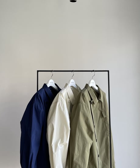 stand collar coverall/3color