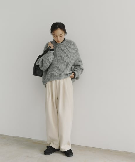 cocoon bulky rib knit/2color