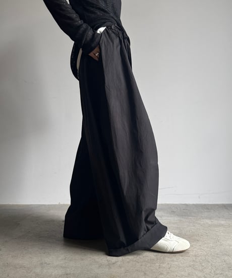 volume balloon pants/2color