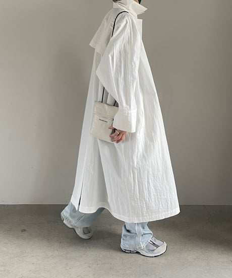 stand collar spring coat