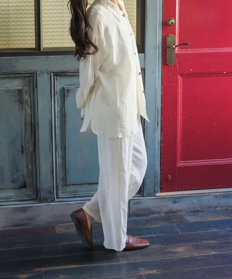 washer sheer pants（set up対応）/2color