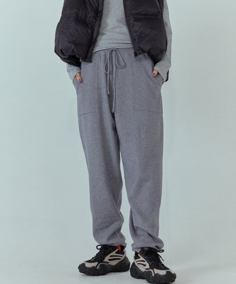knit track pants　4color/2size